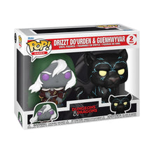 Load image into Gallery viewer, Dungeons & Dragons Drizzt Do'urden & Guenhwyvar Funko Pop! 2-Pack