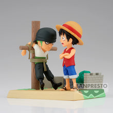 Load image into Gallery viewer, One Piece Monkey D. Luffy and Roronoa Zoro Log Stories World Collectable Mini-Figure
