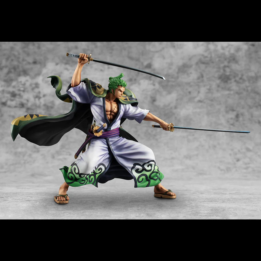 FIGURINE ONE PIECE Roronoa Zoro - Portrait of Pirates Sailing Again - Megahouse EUR 69,00 - FR