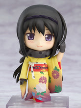 Load image into Gallery viewer, Puella Magi Madoka Magica The Movie Nendoroid 722 Homura Akemi: Kimono Ver.