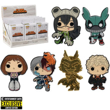 Load image into Gallery viewer, My Hero Academia Pop! 1 1/2-Inch Blind-Box Enamel Pins - Entertainment Earth Exclusive