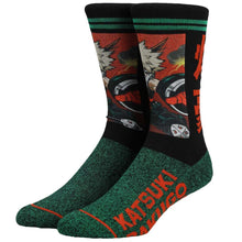Load image into Gallery viewer, My Hero Academia Bakugo Crew Socks