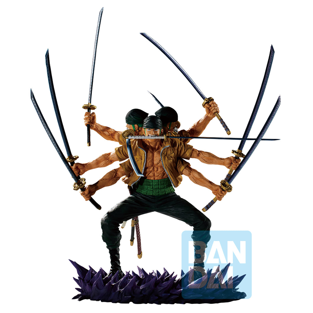 One Piece Bandai Ichibansho Figure Roronoa Zoro (Genealogy of Swordsman's Soul)