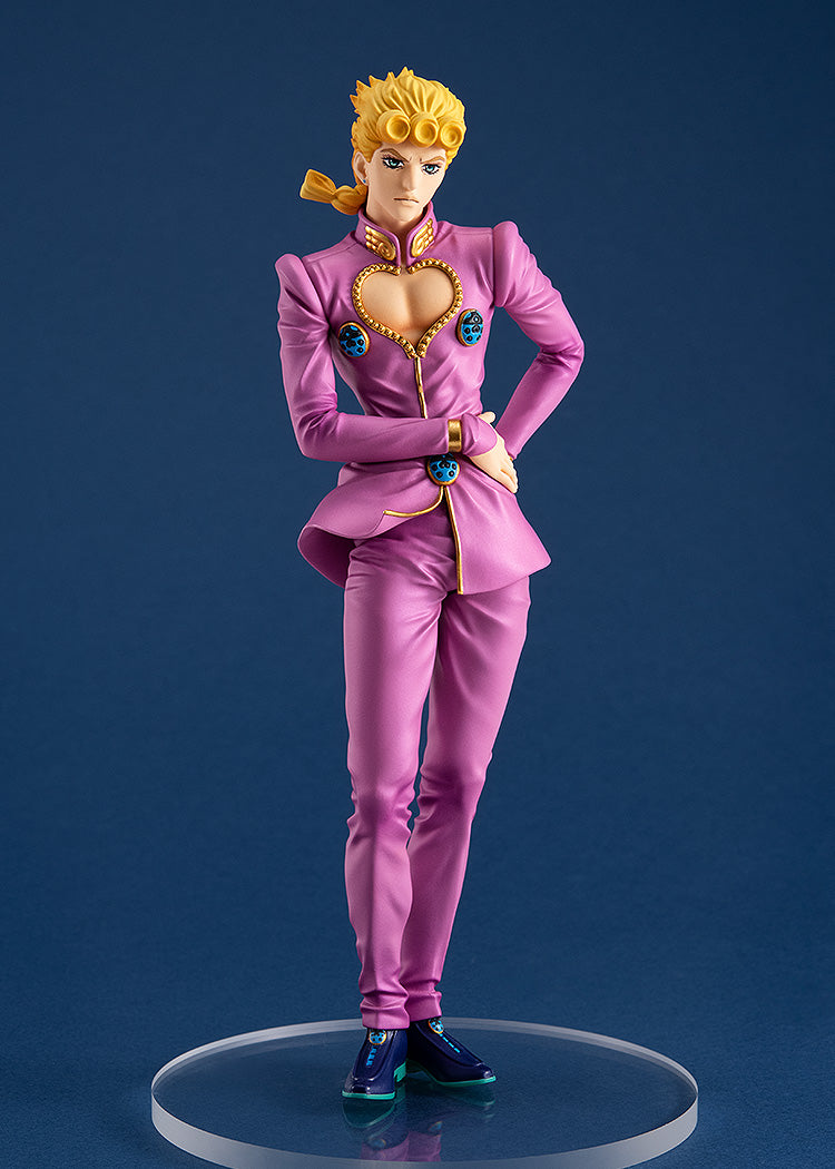 JoJo's Bizarre Adventure Part 5 Golden Wind Series Pop Up Parade Giorno Giovanna Figure