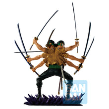 Load image into Gallery viewer, One Piece Bandai Ichibansho Figure Roronoa Zoro (Genealogy of Swordsman&#39;s Soul)
