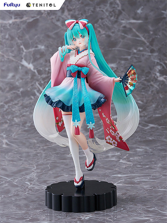 Hatsune Miku Series Hatsune Miku Neo Tokio Kimono Tenitol Figure