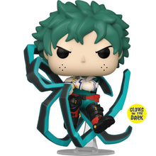 Load image into Gallery viewer, My Hero Academia Izuku Midoriya Blackwhip Glow-in-the-Dark Funko Pop! Vinyl Figure #1347 - Previews Exclusive
