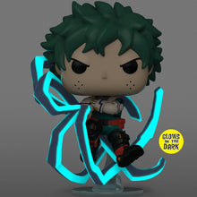 Load image into Gallery viewer, My Hero Academia Izuku Midoriya Blackwhip Glow-in-the-Dark Funko Pop! Vinyl Figure #1347 - Previews Exclusive
