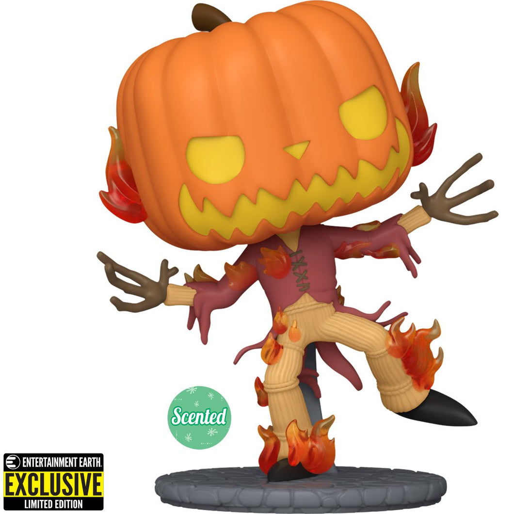 Nightmare Before Christmas 30th Anniversary Pumpkin King Scented Pop! #1357 - Entertainment Earth Exclusive
