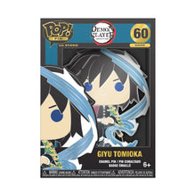 Load image into Gallery viewer, Demon Slayer Giyu Tomioka Large Enamel Funko Pop! Pin #60

