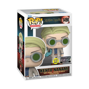Jujutsu Kaisen Kento Nanami Glow-in-the-Dark Funko Pop! #1490 - Entertainment Earth Exclusive