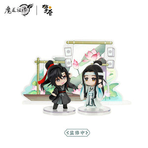 Mo Dao Zu Shi Master of Diabolism Wei Wuxian & Lan Wangji Set Qing Pan Xian Ying Ver. Chibi Figure 2pc. Set