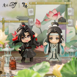 Mo Dao Zu Shi Master of Diabolism Wei Wuxian & Lan Wangji Set Qing Pan Xian Ying Ver. Chibi Figure 2pc. Set