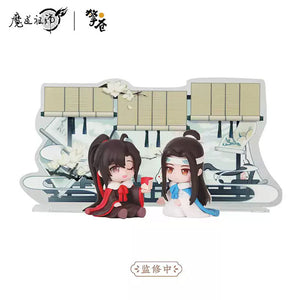 Mo Dao Zu Shi Master of Diabolism Wei Wuxian & Lan Wangji Set Yun Shen Xie Ying Ver. Chibi Figure 2pc. Set