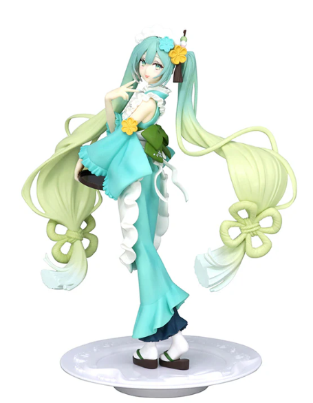 Hatsune Miku FuRyu Exceed Creative Figure Matcha Green Tea Parfait Mint ver.