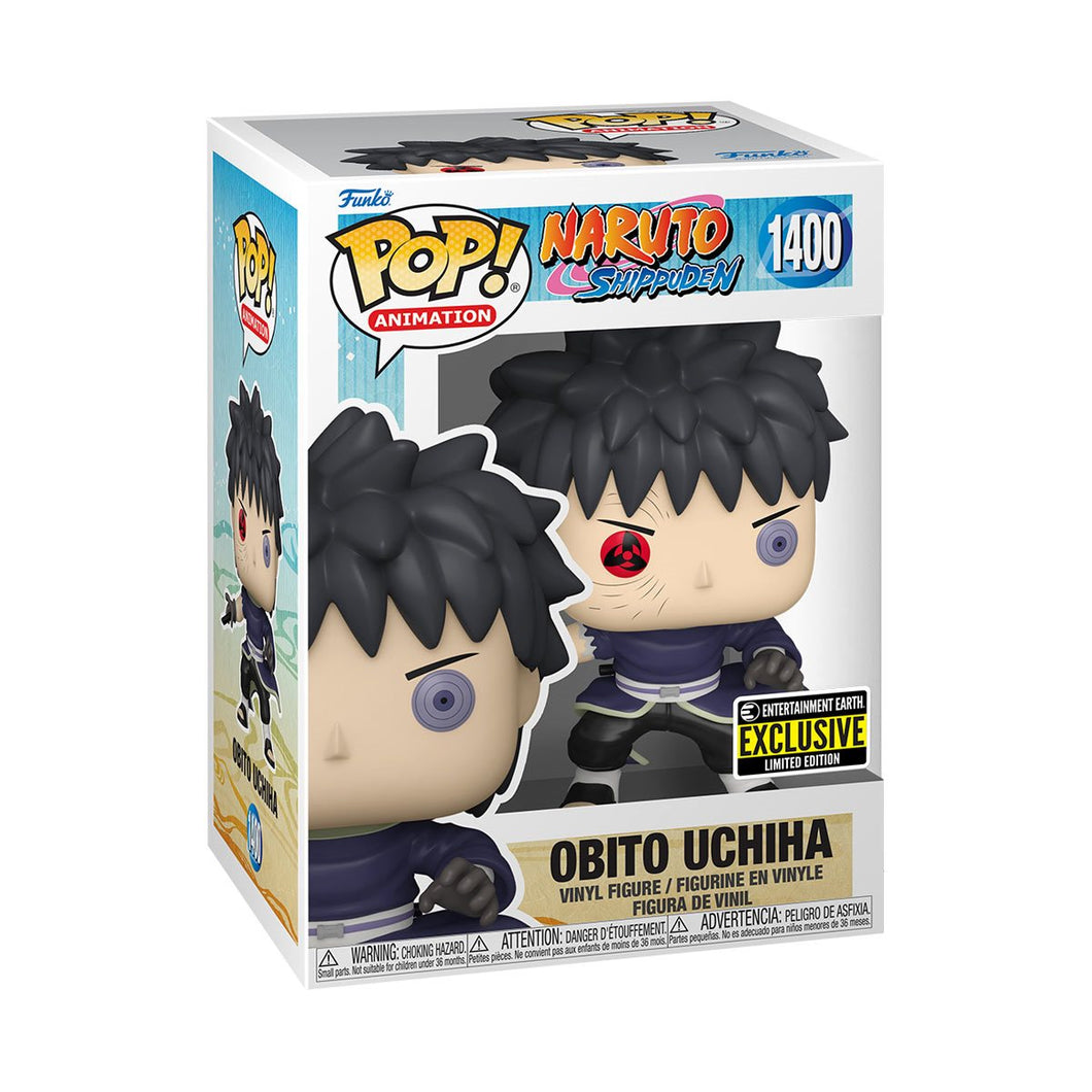 Naruto Obito Uchiha Unmasked Funko Pop! #1400 - Entertainment Earth Exclusive