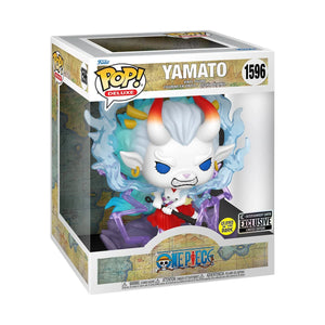 One Piece Yamato Glow-in-the-Dark Deluxe Funko Pop! #1596 - Entertainment Earth Exclusive