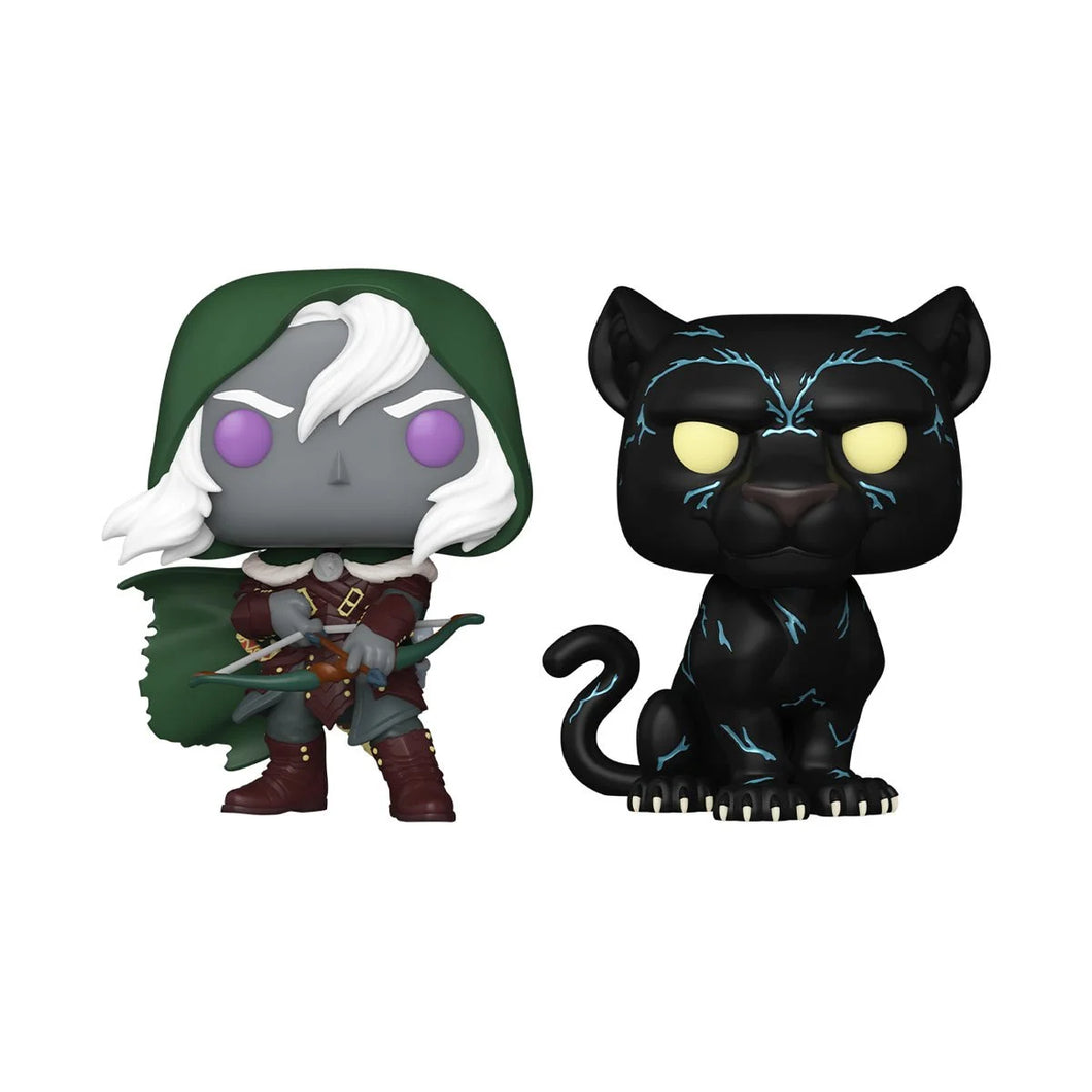 Dungeons & Dragons Drizzt Do'urden & Guenhwyvar Funko Pop! 2-Pack