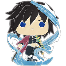 Load image into Gallery viewer, Demon Slayer Giyu Tomioka Large Enamel Funko Pop! Pin #60
