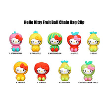 Load image into Gallery viewer, Hello Kitty Fruit 3D Foam Bag Clip
