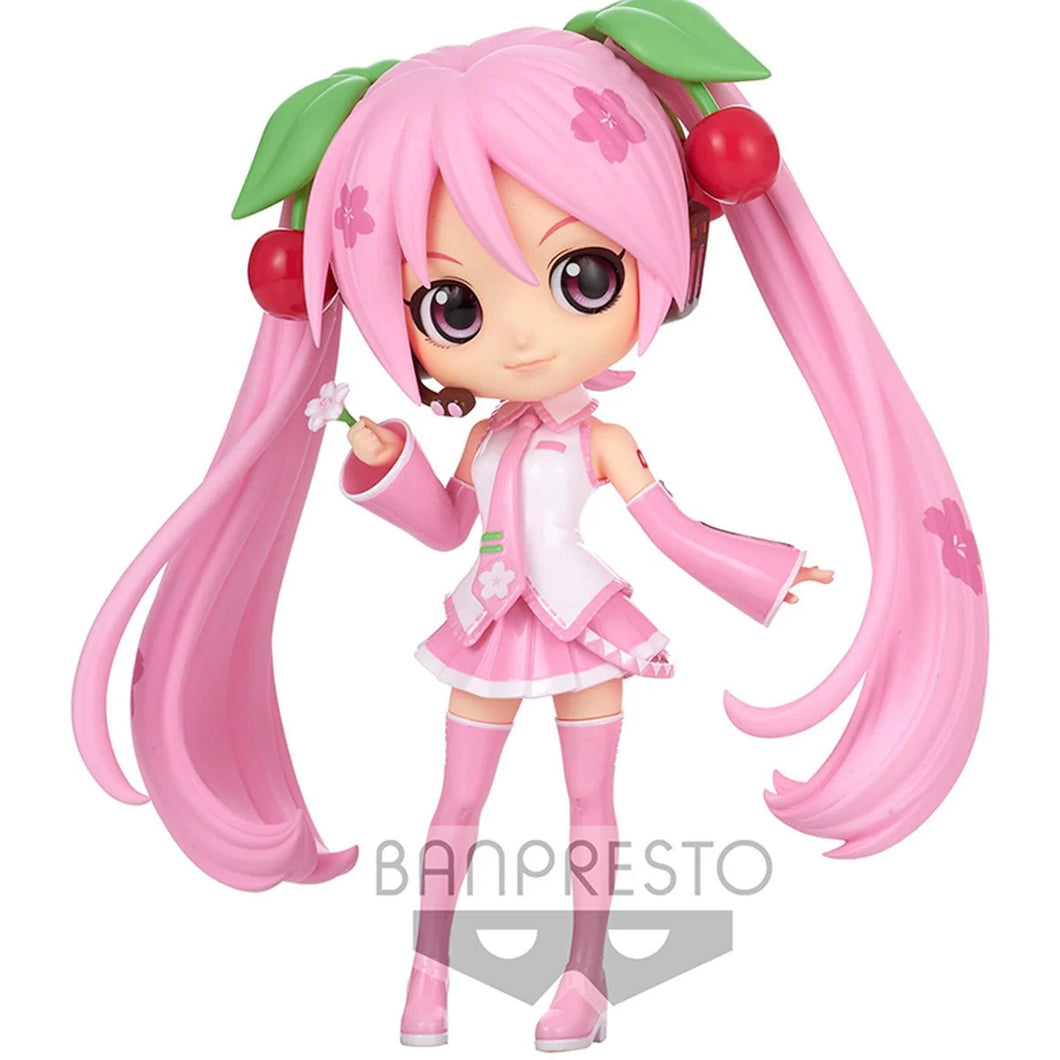 Vocaloid Sakura Miku Version A Q Posket