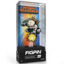 Load image into Gallery viewer, My Hero Academia Katsuki Bakugo FiGPiN Classic 3-Inch Enamel Pin
