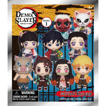 Load image into Gallery viewer, Demon Slayer Series 1 3D Foam Bag Clip
