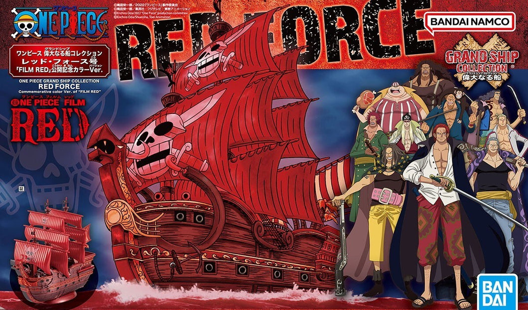 Bandai One Piece Grand Ship Collection Red Force