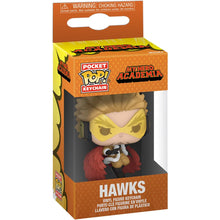 Load image into Gallery viewer, My Hero Academia Hawks Pocket Pop! Key Chain
