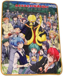 Assassination Classroom, Class E Throw Blanket