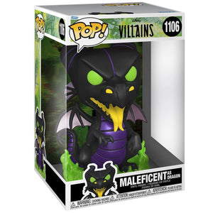 Disney Villains Maleficent Dragon 10-Inch Jumbo Pop! #1106