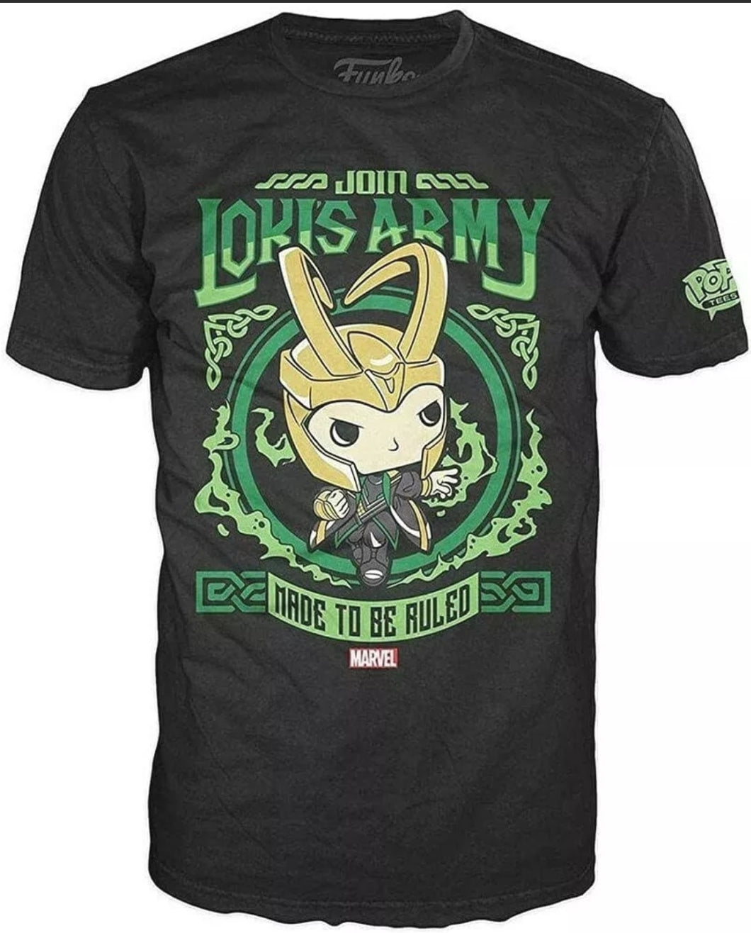 Loki Funko Pop Tshirt XL