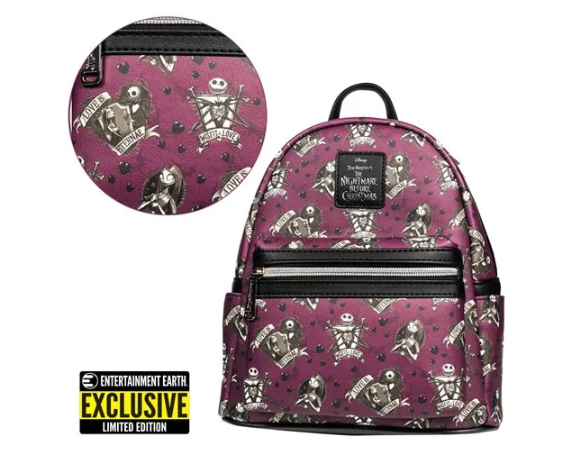 Nightmare Before Christmas Love Is Eternal Mini-Backpack