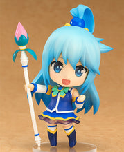 Load image into Gallery viewer, 630 KONO SUBARASHII SEKAI NI SYUKUFUKU WO! Nendoroid Aqua
